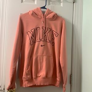 Nike Sweatshirt Coral Hoodie